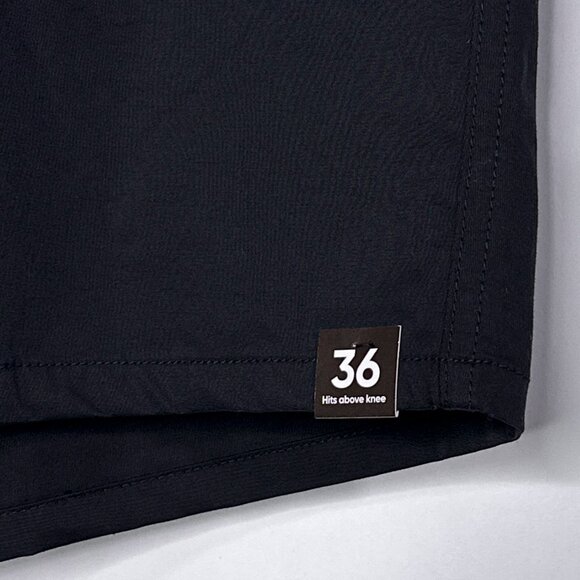 NWT Urban Pipeline Black Super Flex Durable Stretch Fabric Jogger Short Size 36 - Picture 3 of 11